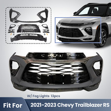 For 2021-2023 Chevy Trailblazer Rs Front Bumper Cover Assembly W Led Fog Lights