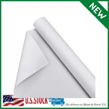 36 Inch x 40 Feet Double Primed Cotton Canvas White Canvas Roll for Oil and Acry