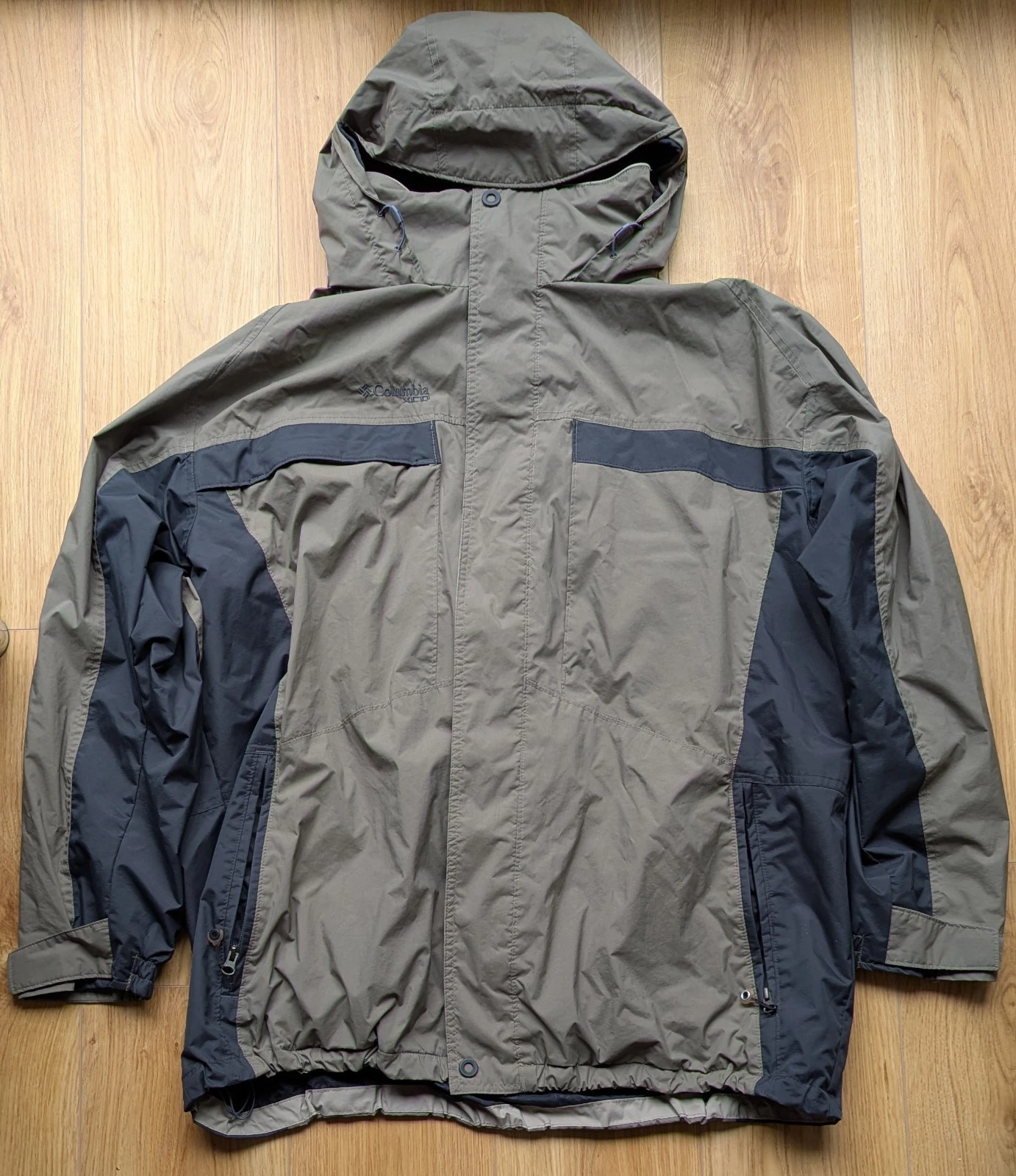 Columbia X.C.O. Interchange Men's Hooded Khaki Full Zip Waterproof Jacket XXL
Opens in a new window