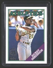 2023 Topps Rickey Henderson Oakland Athletics Topps 34