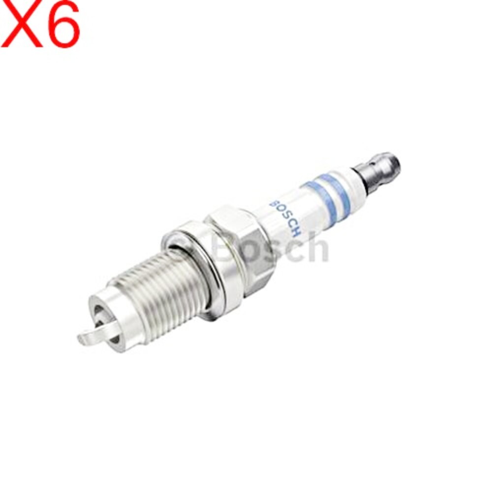 BOSCH Spark Plug 6 pcs For HONDA Cr-Z City Sedan Accord VIII VII 1.4-3.5L 2002-