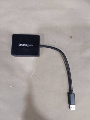 StarTech.com USB 3.0 to Dual Port Gigabit Ethernet Adapter with USB Port 
