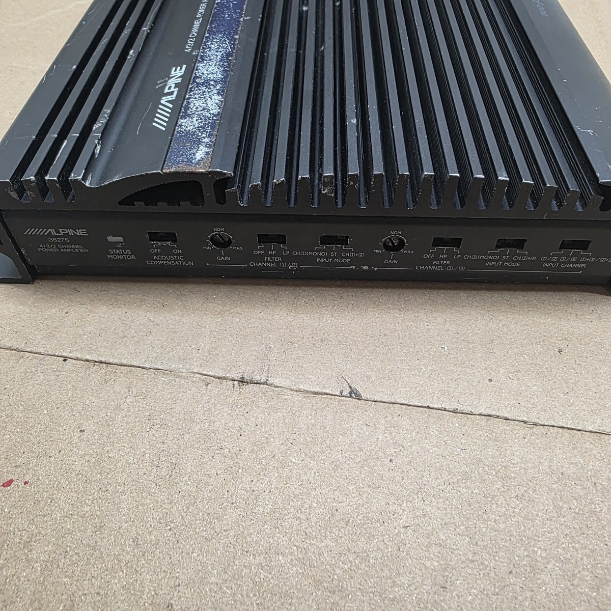 Alpine 3527S Car Amplifier for sale online | eBay