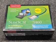 Adaptec SlimSCSI 1460 PCMCIA to Fast SCSI PC Card Kit APA-1460D NEW/SEALED