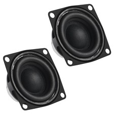 2Pcs 2" 2inch 4Ohm 10W Full Range Audio Speaker Stereo Woofer Loudspeaker for Ar