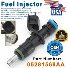 Oem Fuel Injector 05281568aa For Hemi Dodge Chrysler Jeep Ram Charger 300 5.7l