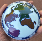 france TIFFANY & CO. GT GLOBAL ROUND TRINKET BOX limoges VIEW EARTH FROM SPACE — photo 8