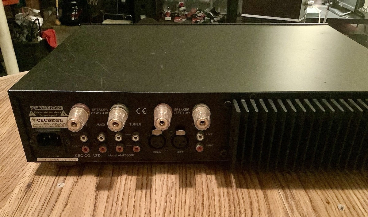 CAUTION C.E.C プリメインアンプAMP3300R CEC アンプ AMP3300R