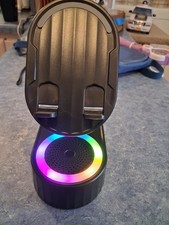 Cell Phone Stand with Wireless Bluetooth Speaker,Induction Speaker HD Surround S