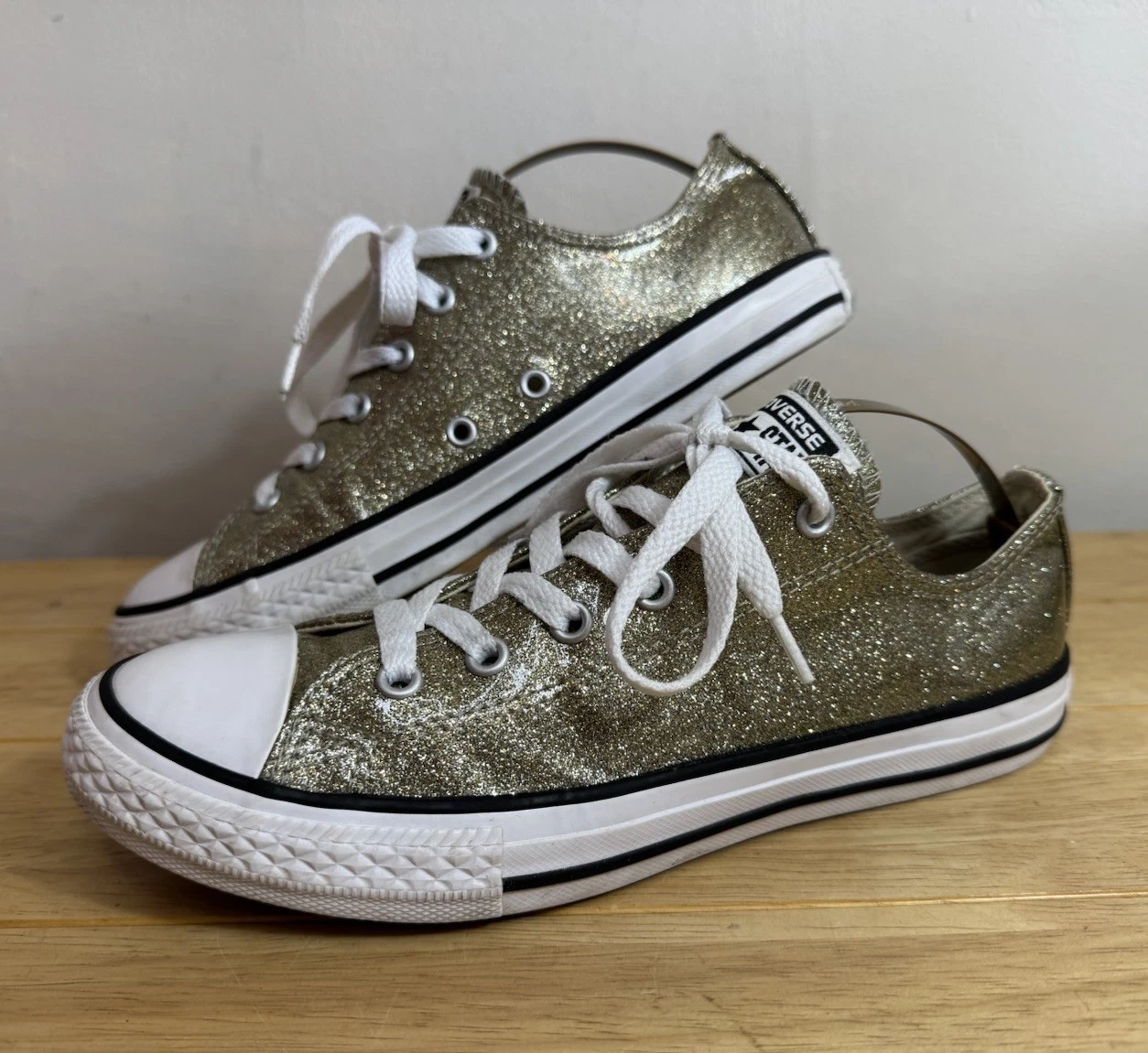 Scarpe da ginnastica Converse All Star UK 4 Gol Gel Glitter basse stringate basse basse
