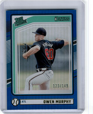 2024 Donruss #190 Owen Murphy Blue #/149 Rated Prospect - Braves RC