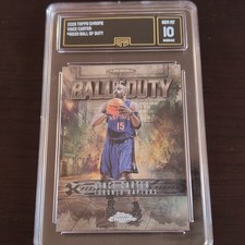 2025-26 Topps Chrome - 🔥🏀Ball of Duty Vince Carter #BD-20,🏀🔥🇺🇸 Let's Go!