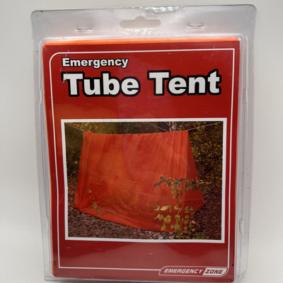 Emergency Zone TUBE TENT Shelter for emergencies, BRAND NEW Sealed - 2 People