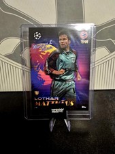 Topps Total Football 24/25 Lothar Matthäus Miami Vice /99 Bayern München Legend