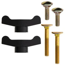 PowerCare Handle Bolts Set Universal Fit 2 Handles 2 Short Bolts 2 Long Bolts
