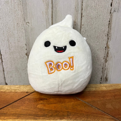Squishmallow Grace the Ghost 5'' Mini Halloween Plush Toy White Soft
