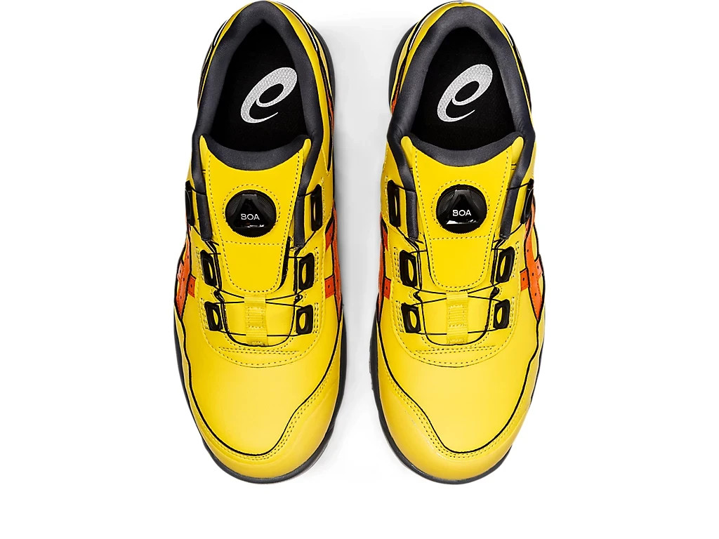 ASICS Safety Work Shoes WINJOB CP306 BOA Vibrant Yellow 1273A029