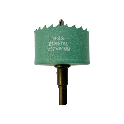 60mm Hole Saw M42 Bi-Metal HSS For Wood Plaster Metal Sheet PVC - Picture 1 of 4