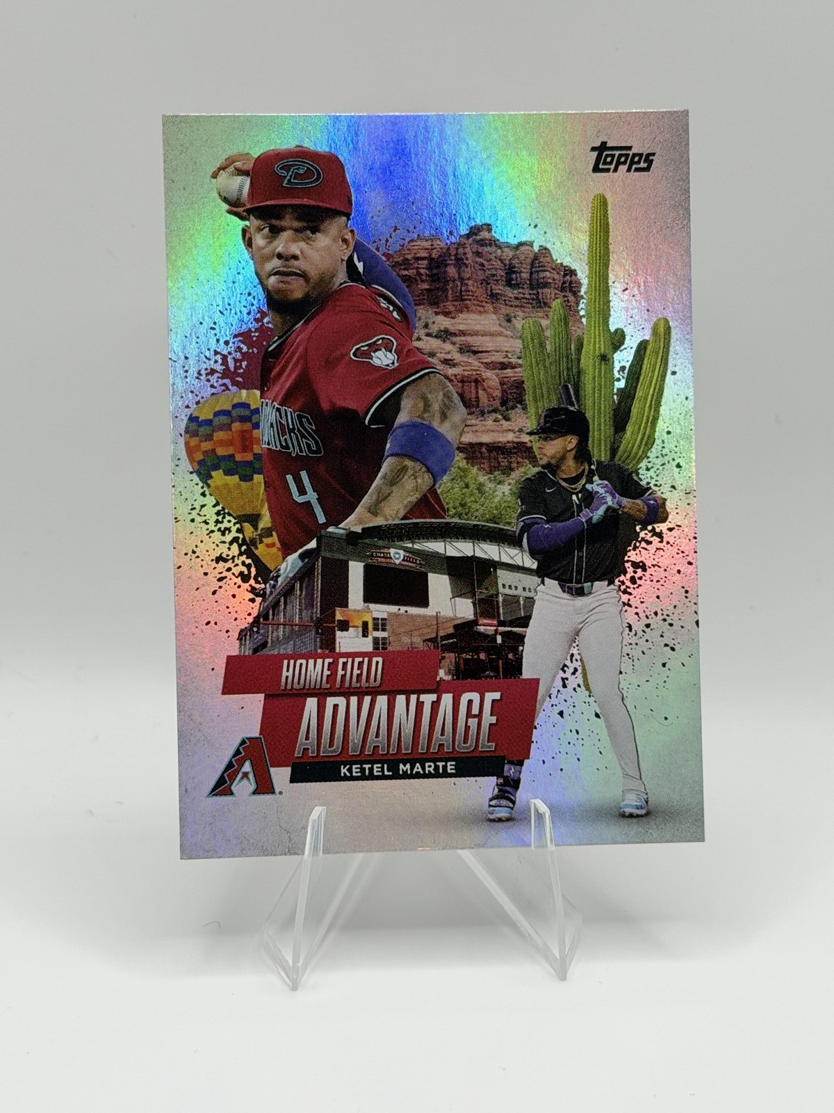 2025 Topps Chrome #HA-20 Ketel Marte Home Field Advantage