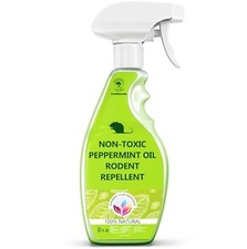 All Natural Peppermint Oil Spray, Non-Toxic Rat Repellent to Repel Mice and Rats