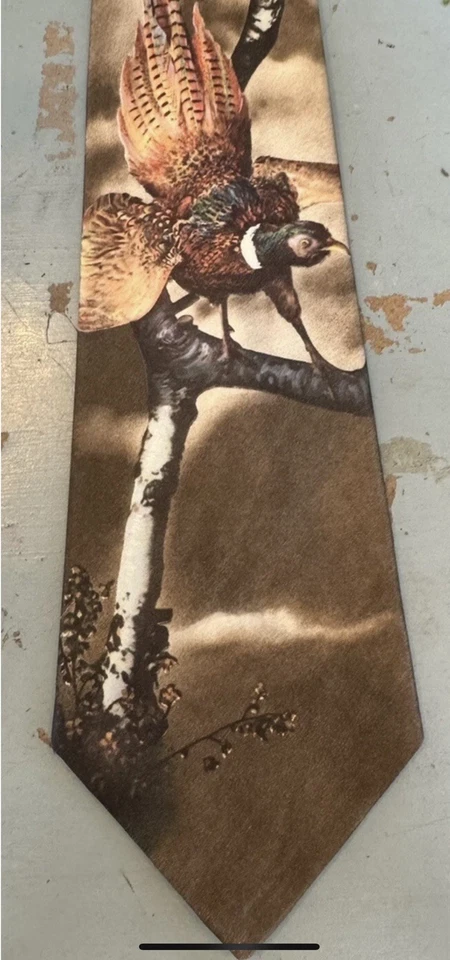 Corbata corbata foto color faisán vida silvestre de Superba, vendida por Musey & Evans Foto 2 de 4