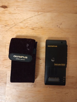 OLYMPUS PEARLCORDER S930 Handheld Microcassette Audio Recorder