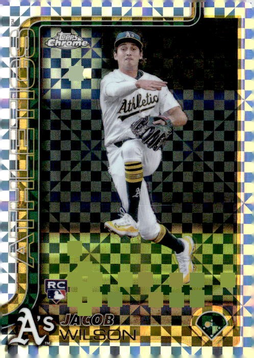 2025 Topps Chrome - X-Fractors #96 Jacob Wilson