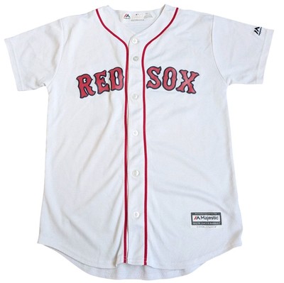 MLB Boston Red Sox Baseball Trikot Majestic Jugend 14/16 siehe Maße