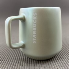 Starbucks 2021 Shimmer Mint Green Pearlescent Ceramic Mug 12oz — listing 4