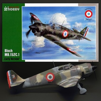 SPECIAL HOBBY  32063 1/32 BLOCH MB.152C.1 EARLY VERSION FRENCH FIGHTER MODEL KIT