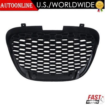 For SEAT LEON MK2 1P1 2006-2009 Glossy Black Front Honeycomb Grill Mesh Grills