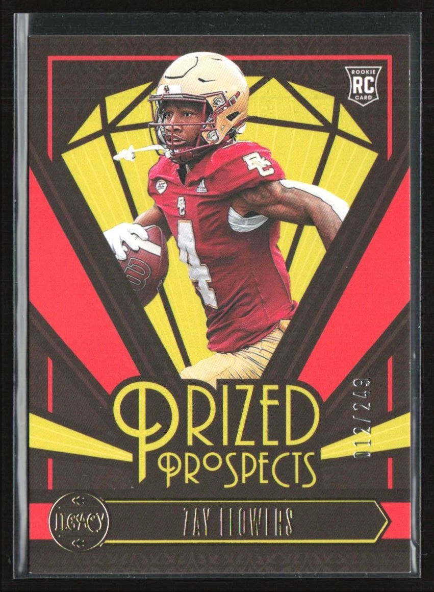 Zay Flowers Panini Legacy Prized Prospects #PP25 Base
