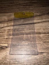 50 Pack Uline 4x8 Yellow Vinyl Tag Protectors, S-7251Y