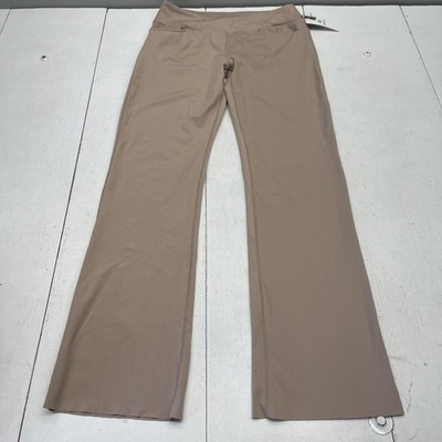 GRADUAL Pants Womens XL Taupe Bootcut Yoga Flare Stretch Pockets High Rise