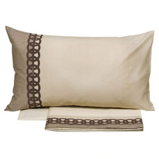 BORBONESE COMPLETO LENZUOLA MATRIMONIALE IN RASO 100% COTONE - ALL ROUND