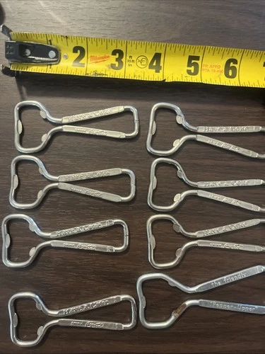 Vintage Coke Metal Bottle Opener Have a Coke Drink Coca-Cola Ekco Chicago 1950's