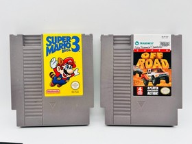 🎮 NES Spiele Super Mario Bros. 3 + Super Off Road | Original Nintendo mit Etui