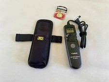 Canon TC-80N3 Timer Remote Controller Ruggard RTC-10 Case New 2032 Battery