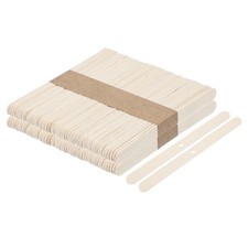 100pcs Wood Craft Sticks, 4.5 Inch Ice Cream Sticks Brown