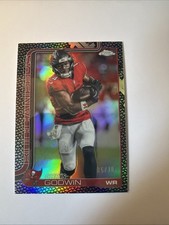 Chris Godwin 2025 Topps Chrome #283 Football Leather Black Refractor 05/10