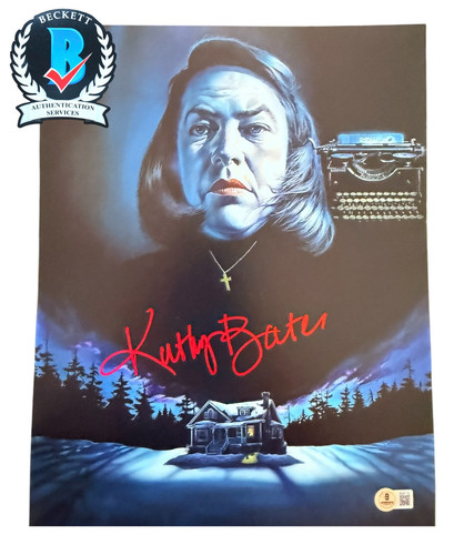 KATHY BATES SIGNED AUTOGRAPH MYSERY 11x14 PHOTO BECKETT BQ97113