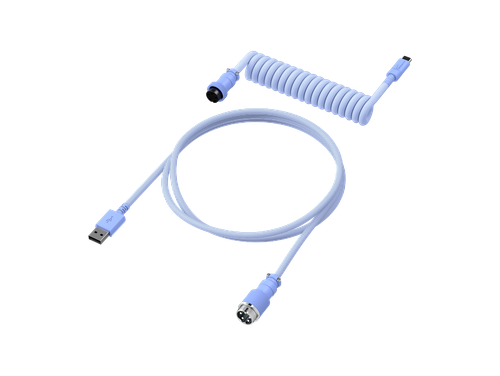 Câble enroulé HyperX USB-C violet clair - Photo 3/8