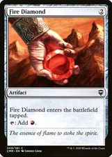 X 1 Fire Diamond NM-M Commander CMR 309 MTG Magic The Gathering