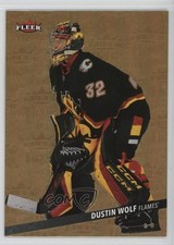2025-26 Upper Deck Fleer Ultra Medallions Gold 44/200 Dustin Wolf #M-21