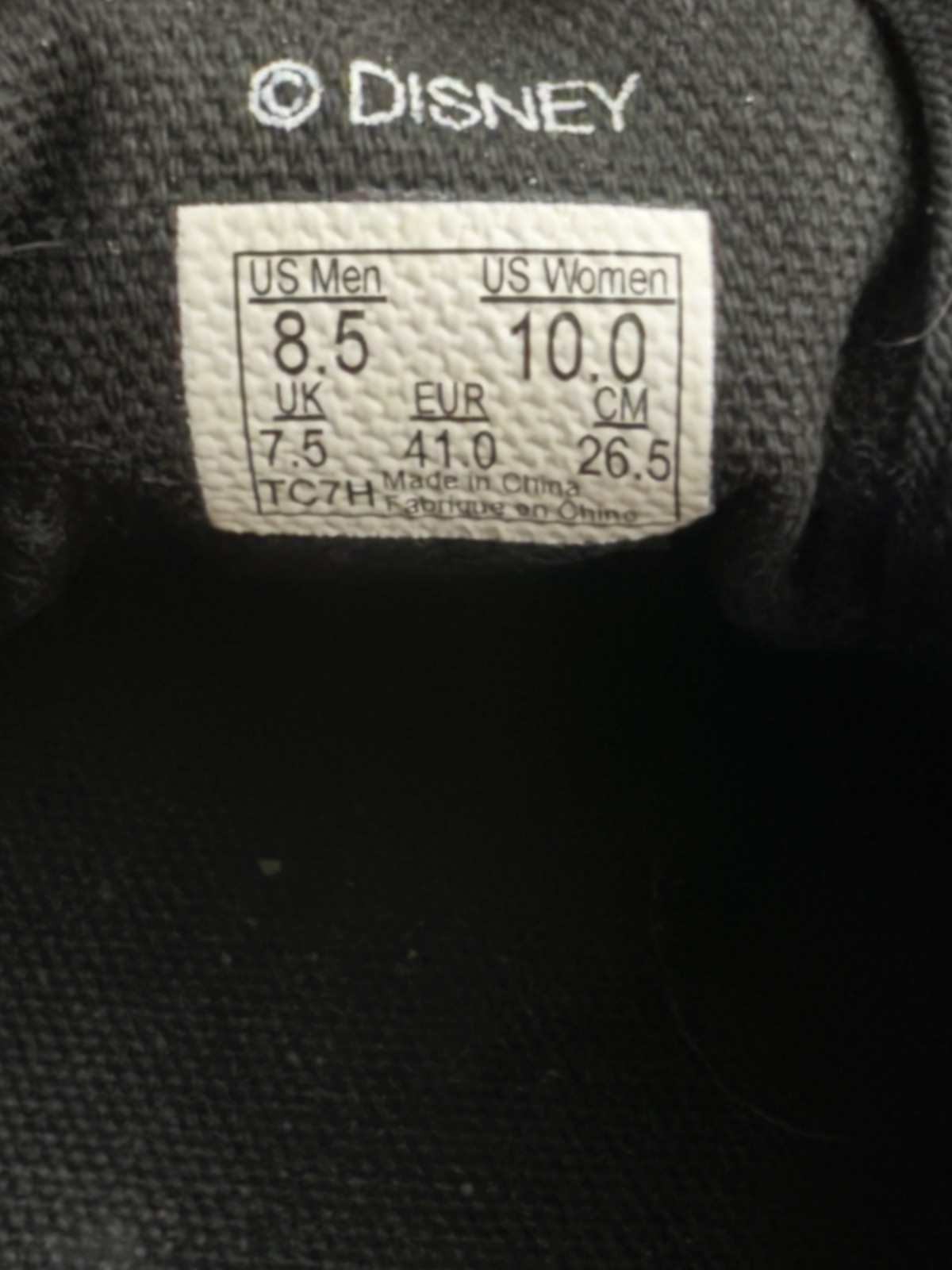 Size 8.5/10 - Disney x Vans Authentic The Jungle Book image 8