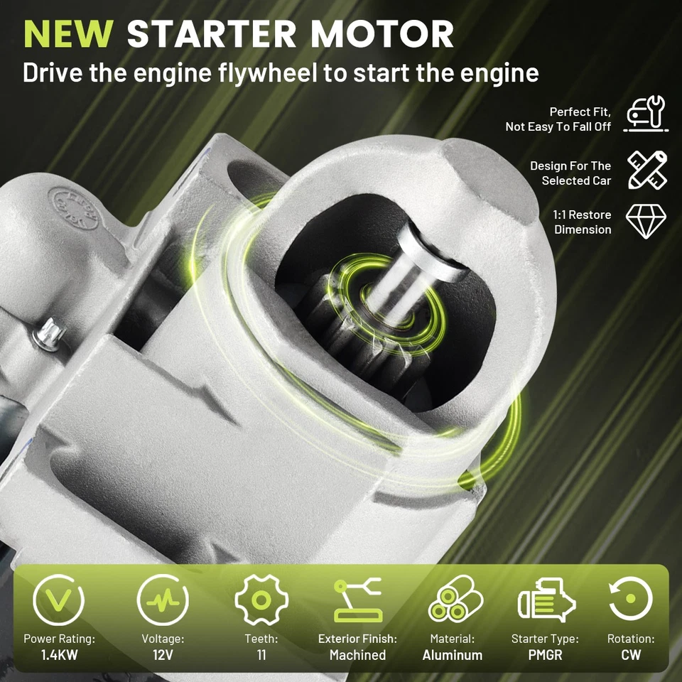 Starter 6485 For CHEVROLET ASTRO GMC SAFARI VAN 1999-2001 2002 2003 2004 4.3L V6 - Imagem 4 de 4