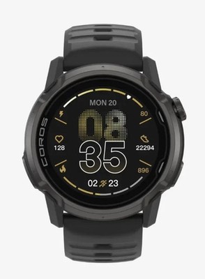 Coros Apex 4 GPS-Uhr 42mm schwarz Fortgeschritten Training Karten Multisport NEU