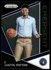 2017-18 Panini Prizm #EM-JUT Justin Patton Emergent