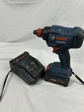 Bosch GDX18V-1600 Cordless Impact Driver Wrench 2 In 1 1/4” Hex +1/2” Bit Socket
