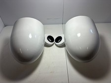 Rockville MAC90W 8 inch Speaker Pod Enclosure - White cosmetic damage 